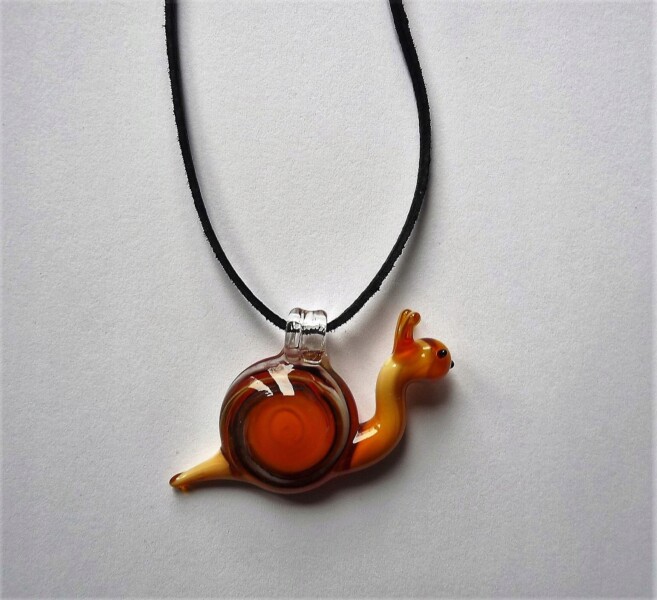 Wisior Figurka szklana